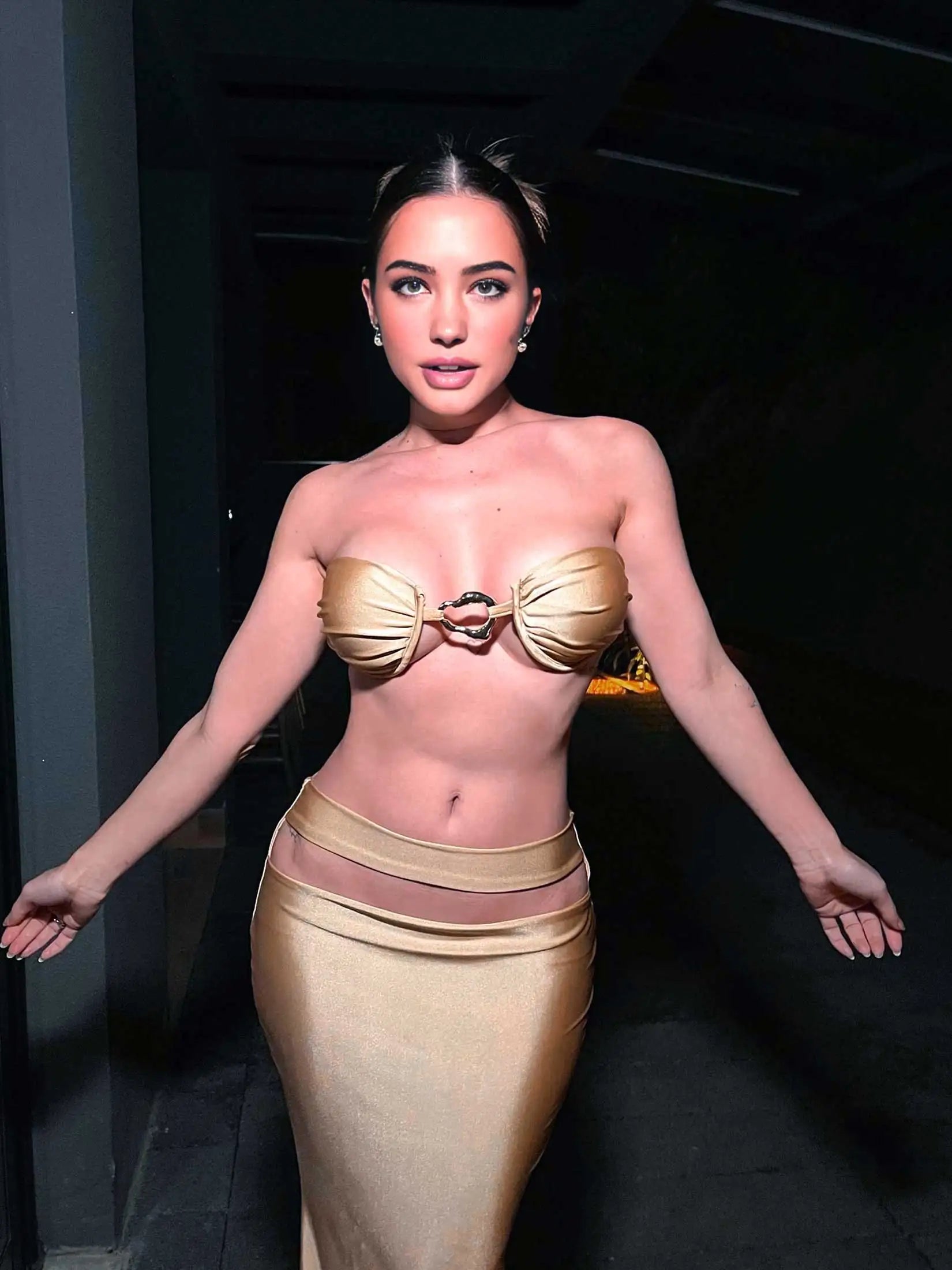 Bikini Set with Cover-Up Skirt