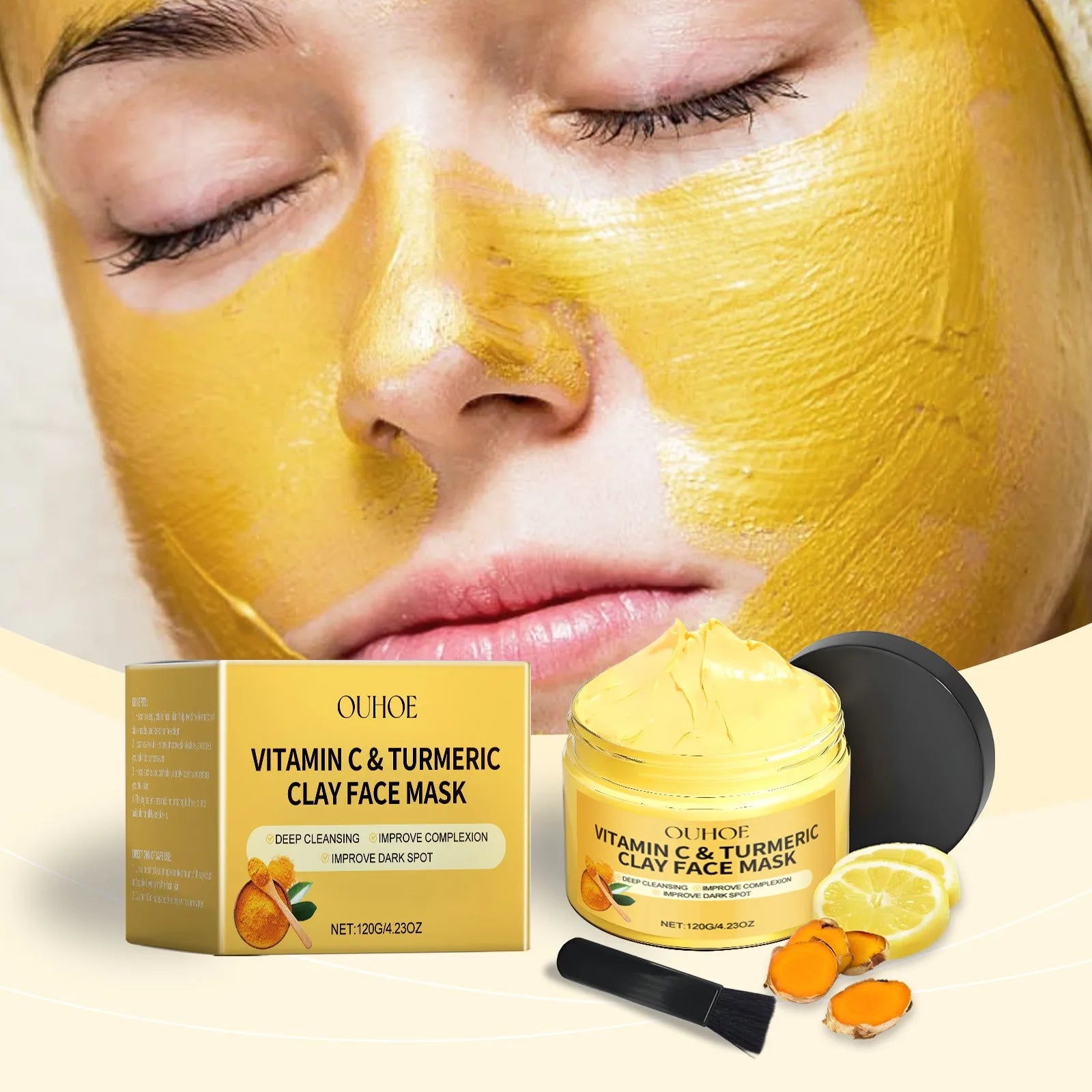 Turmeric Vitamin C Exfoliating Facial Mask