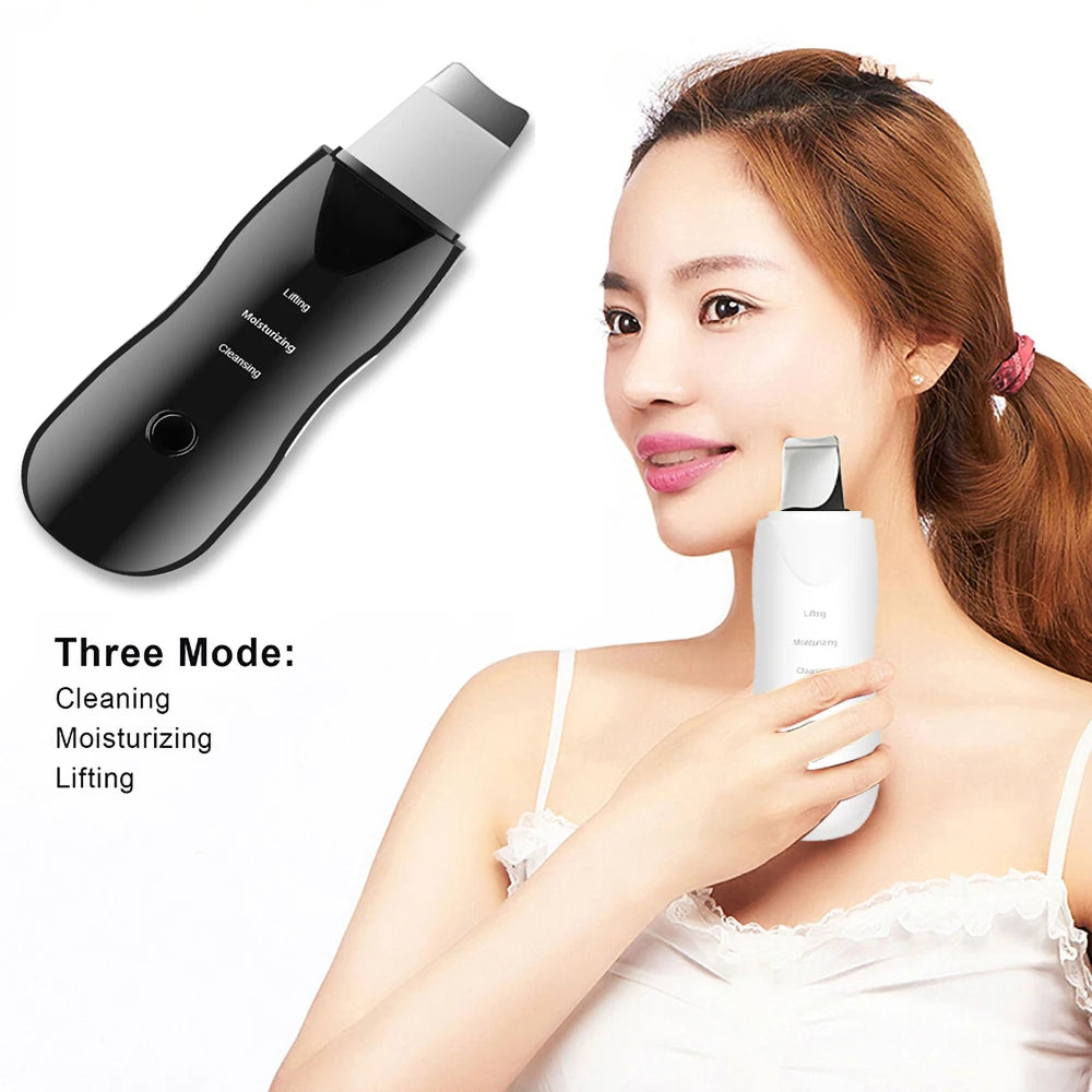 Vibration Face Skin Scrubber & Blackhead Remover