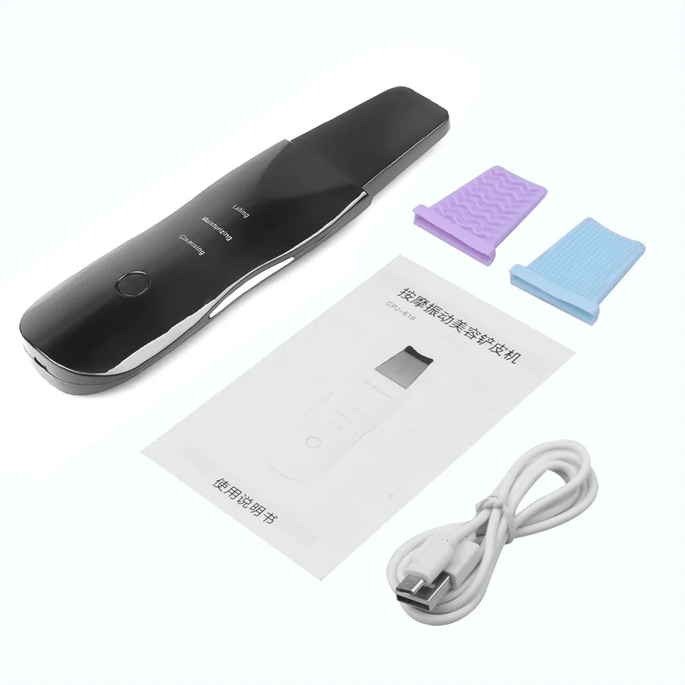 Vibration Face Skin Scrubber & Blackhead Remover