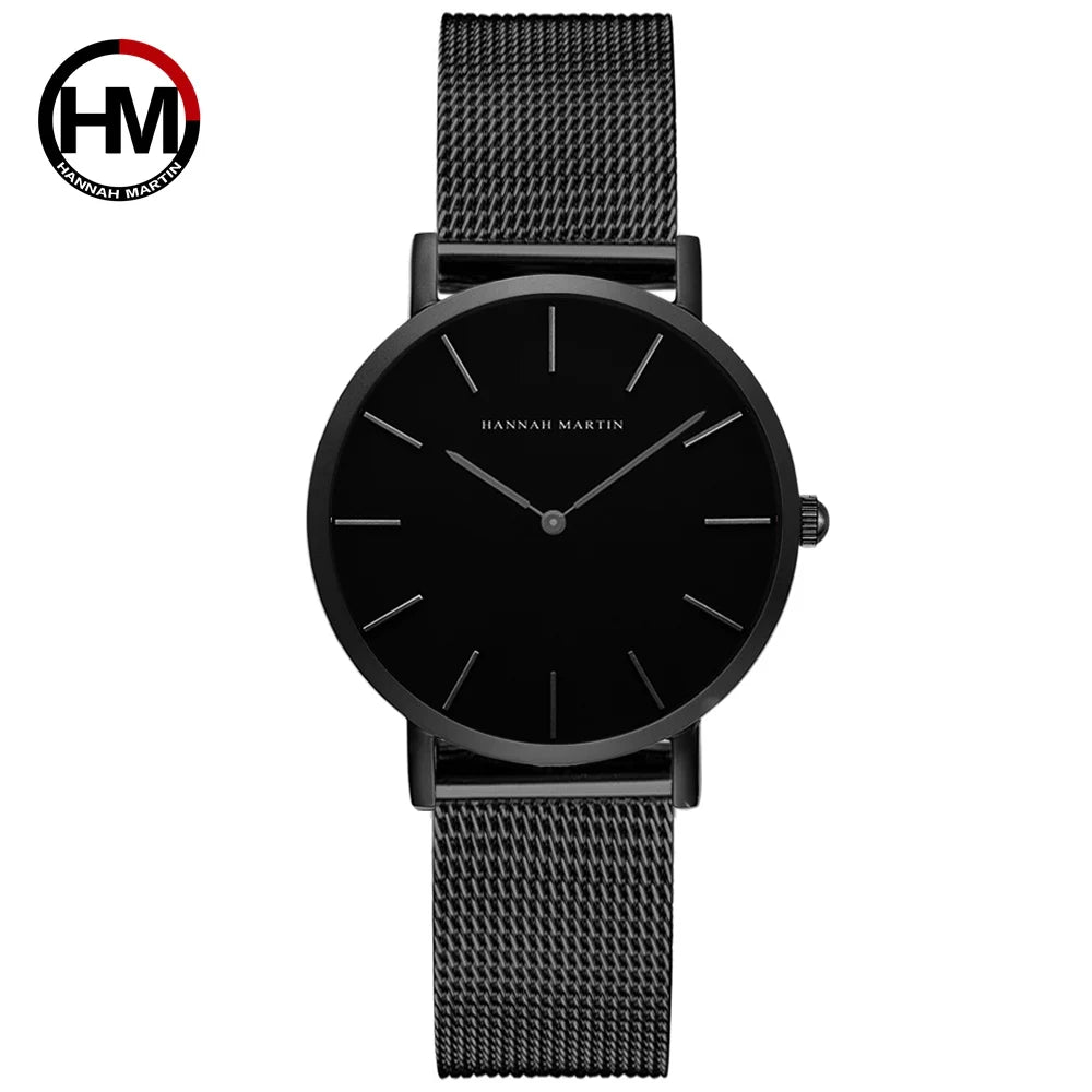 Hannah Martin Rose Gold Ladies’ Quartz Watch