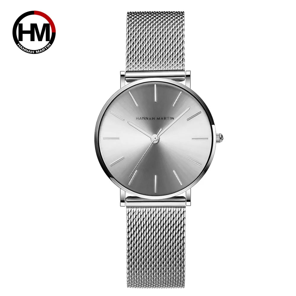 Hannah Martin Rose Gold Ladies’ Quartz Watch