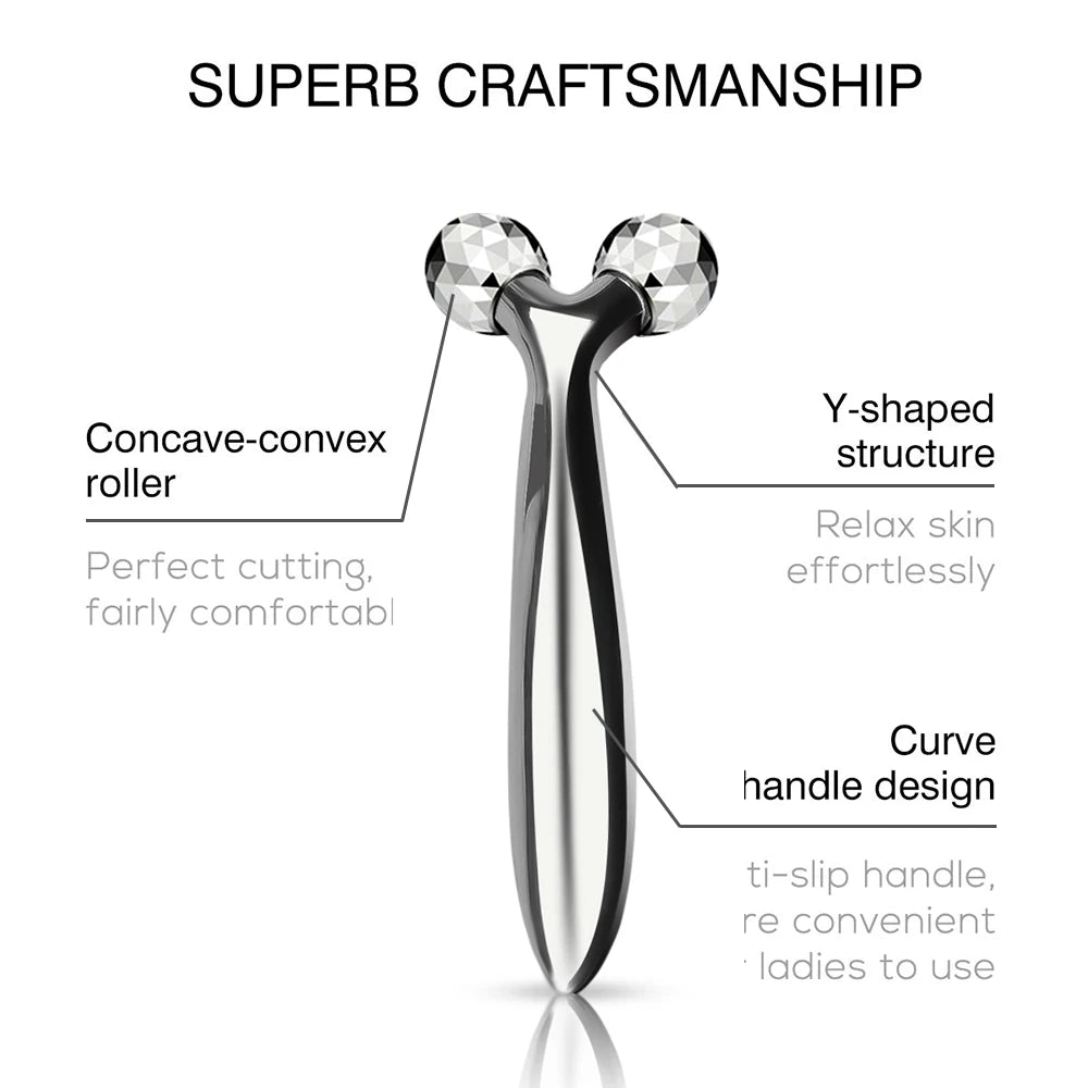 3D Y‑Shape Roller Massager