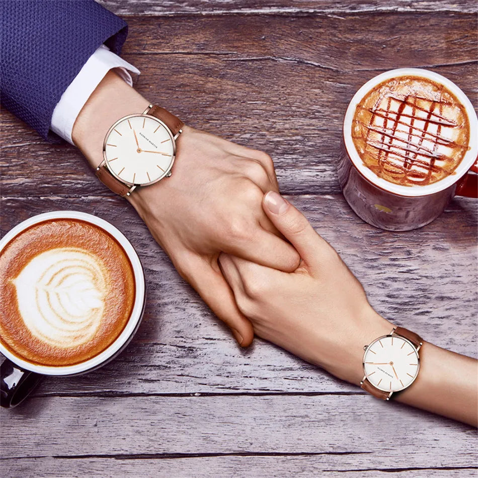 Martin Dial Leather Watch