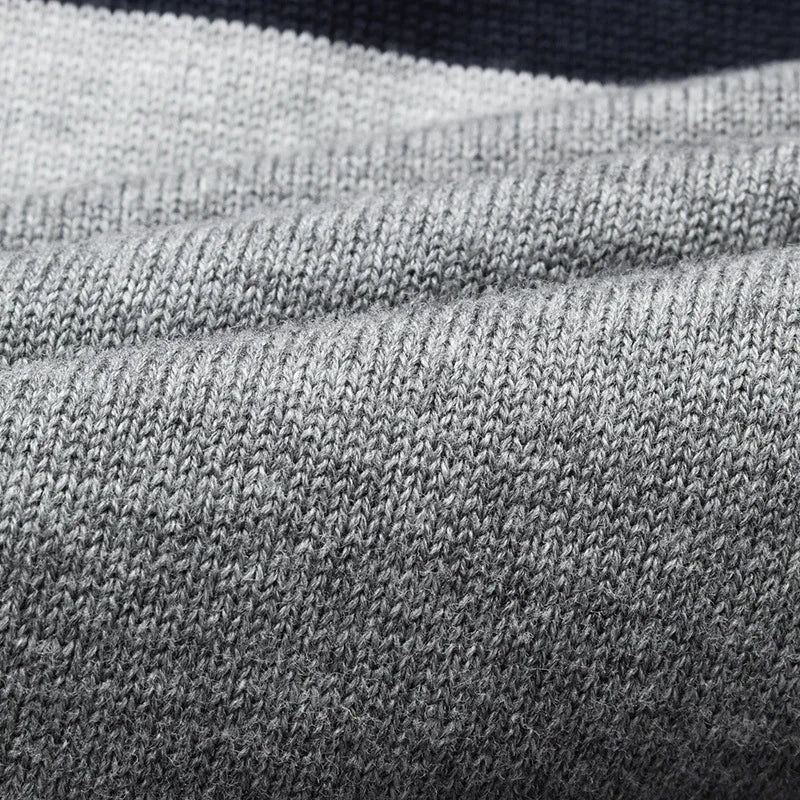 Striped Knit Pullover