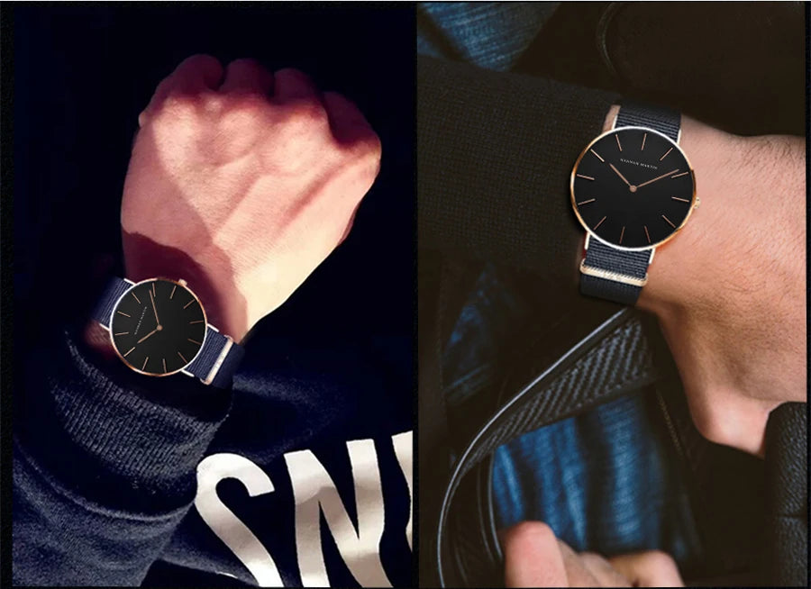 Martin Dial Leather Watch