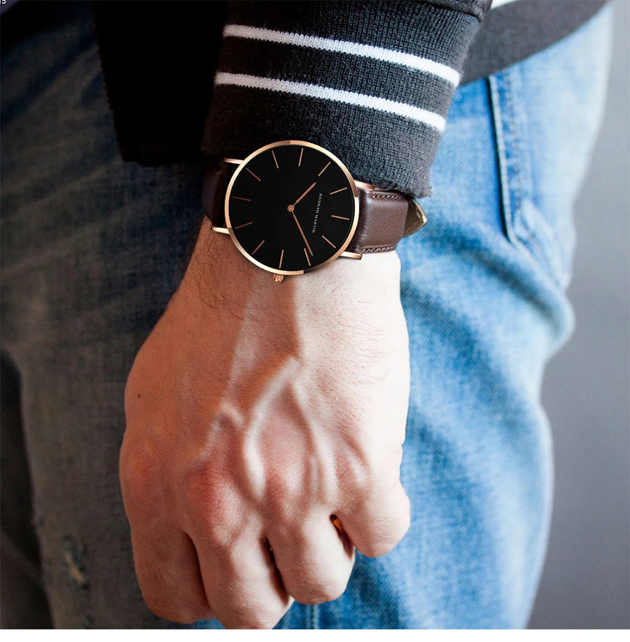 Martin Dial Leather Watch