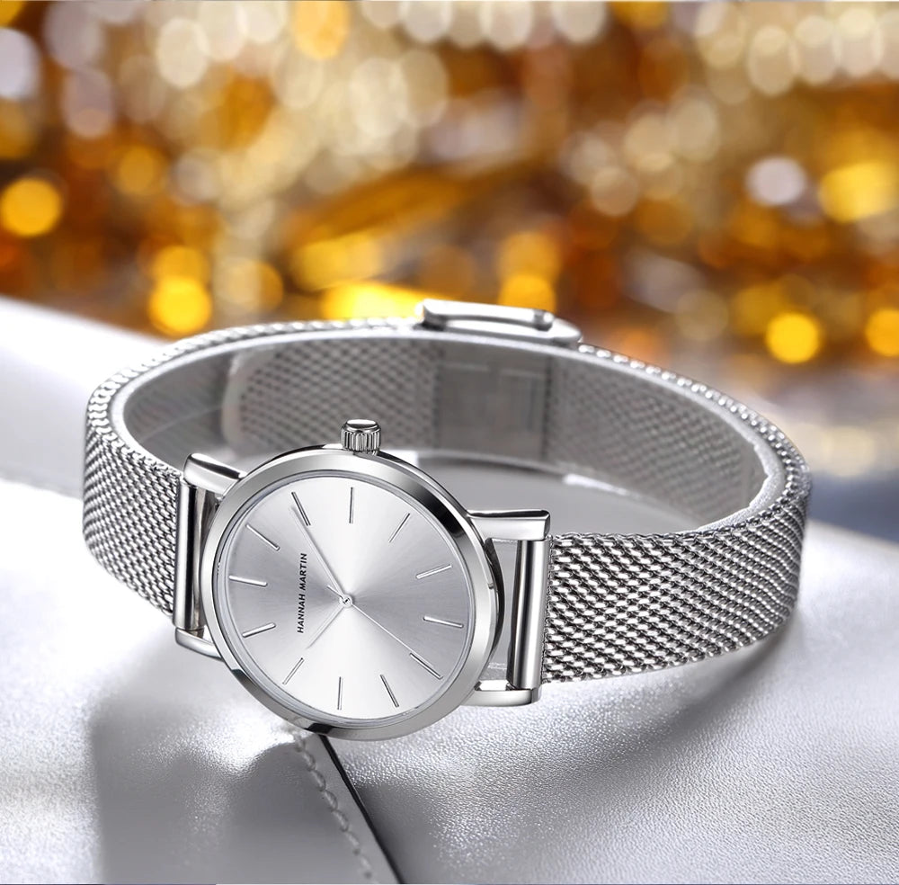 Hannah Martin Rose Gold Ladies’ Quartz Watch
