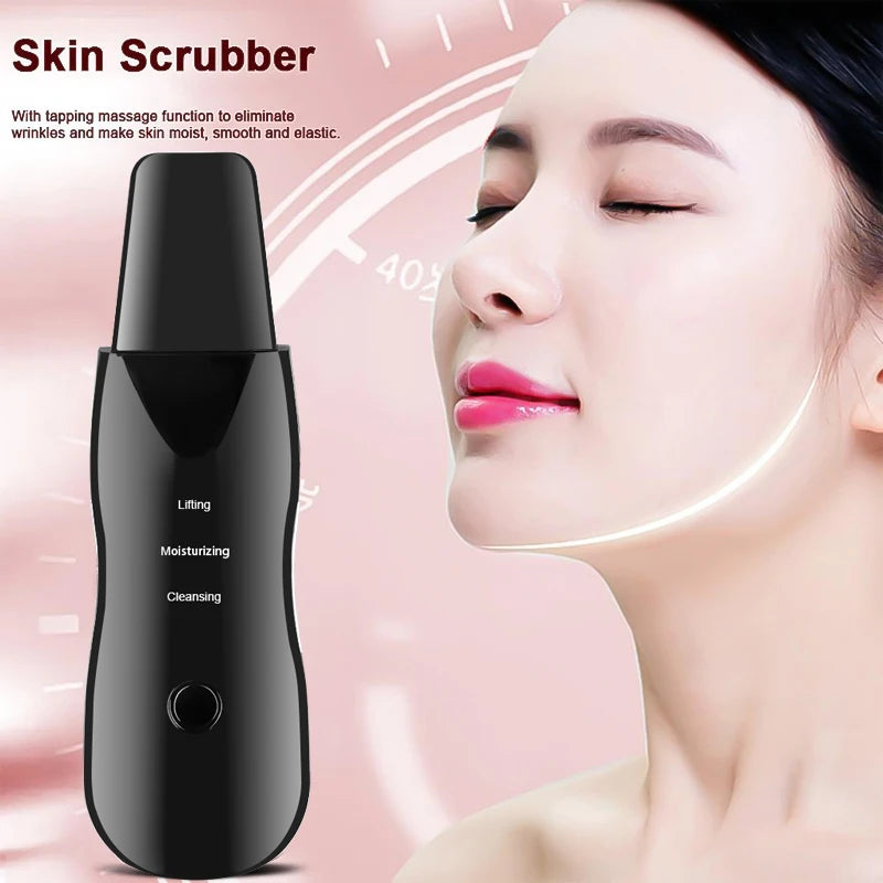 Vibration Face Skin Scrubber & Blackhead Remover