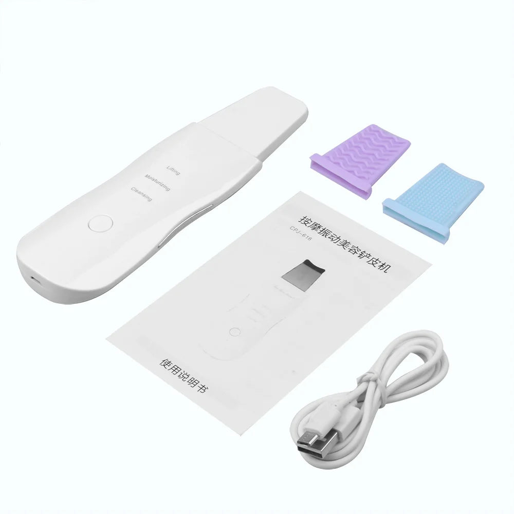 Vibration Face Skin Scrubber & Blackhead Remover