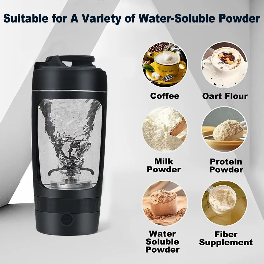 Electric Protein Shaker Bottle