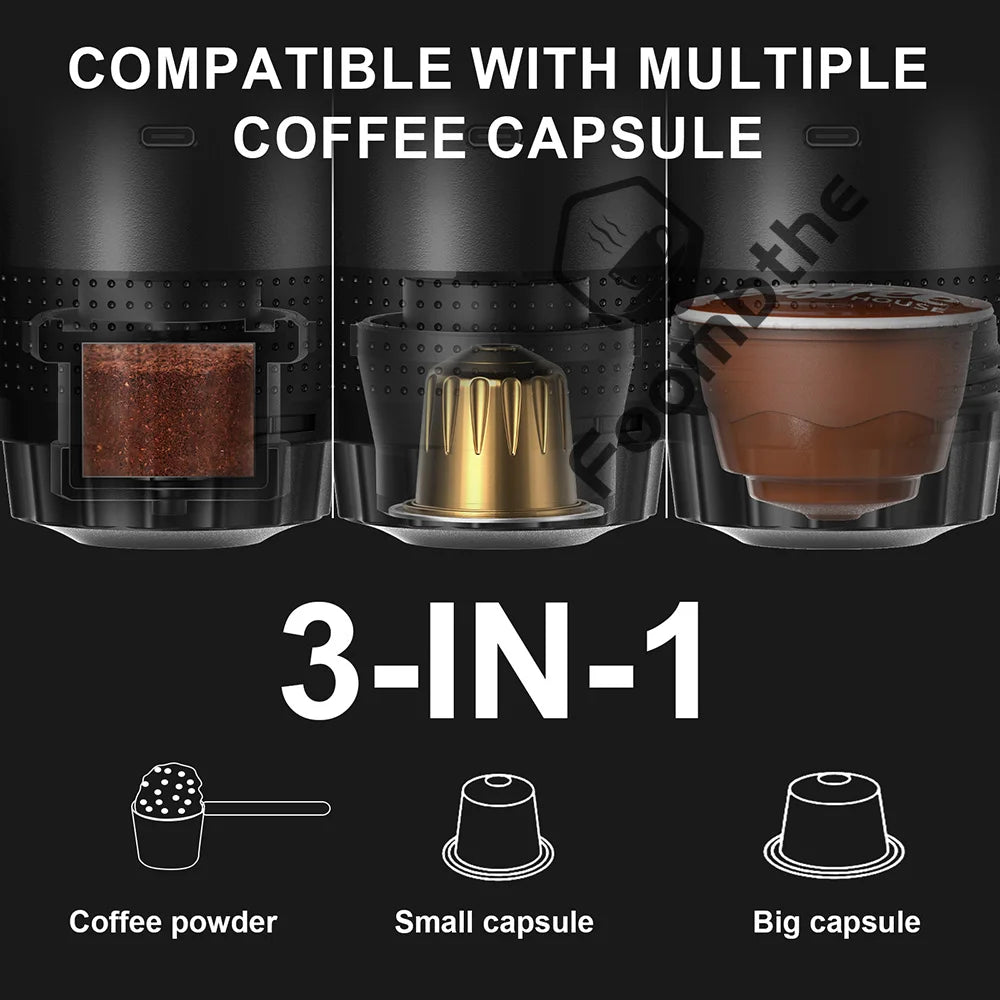 Electric Portable Espresso Coffee Maker