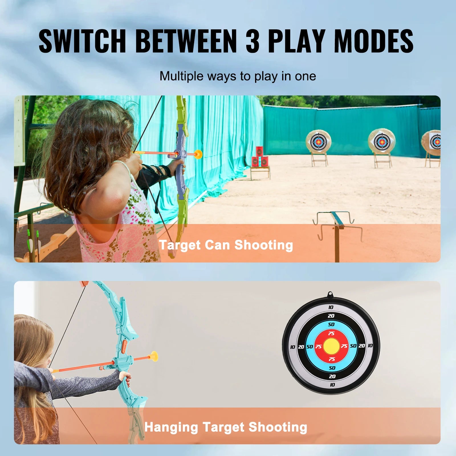 Kids Bow and Arrow Set with LED Lights