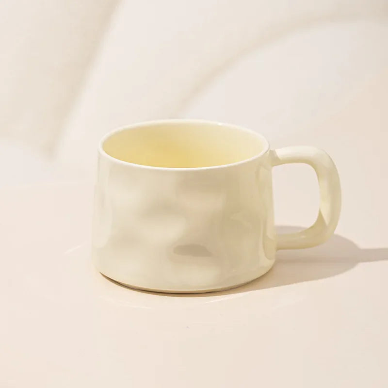 Ceramic Coffee Mug with Tray