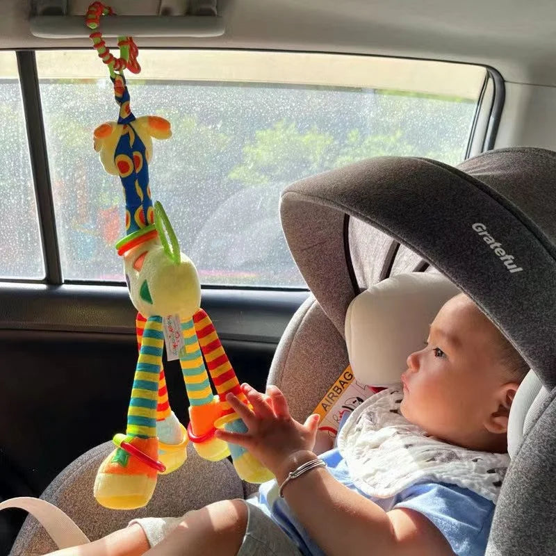 Plush Hanging Animal Rattles
