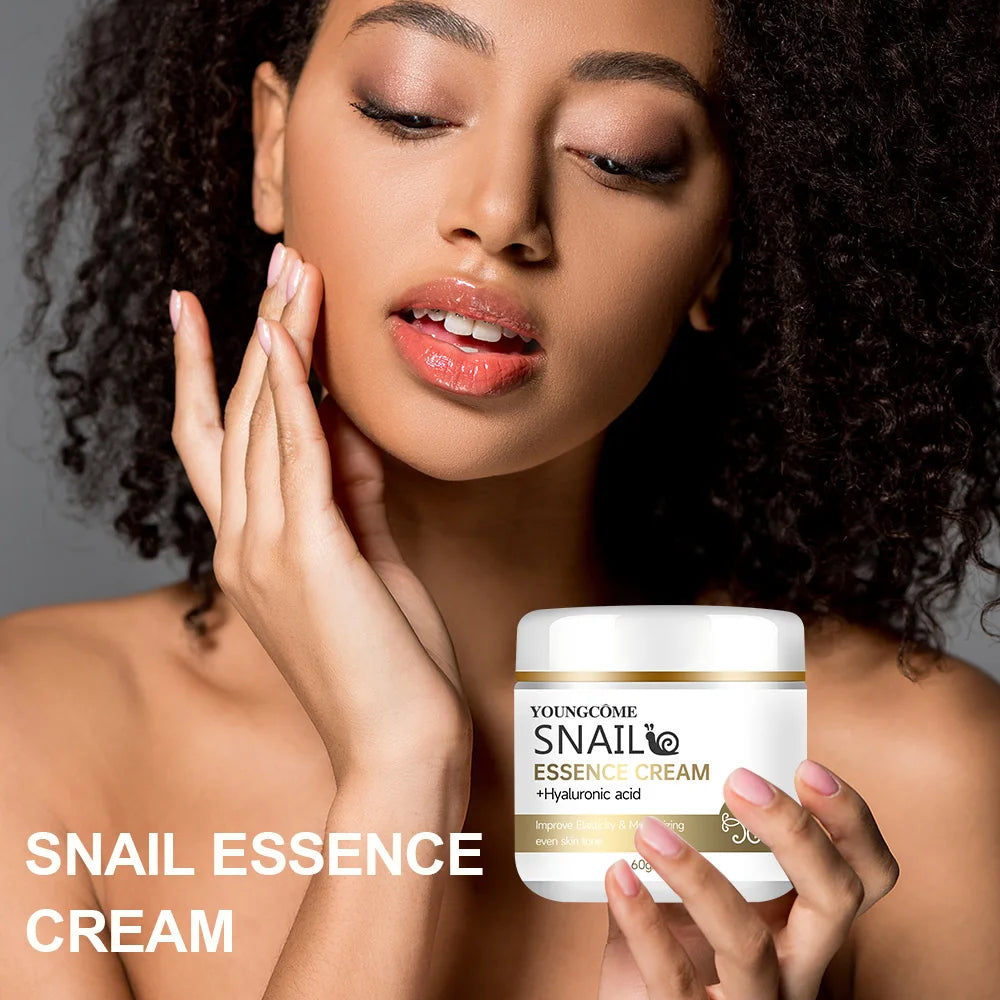 Snail Essence Face Cream with Hyaluronic Acid & Retinol