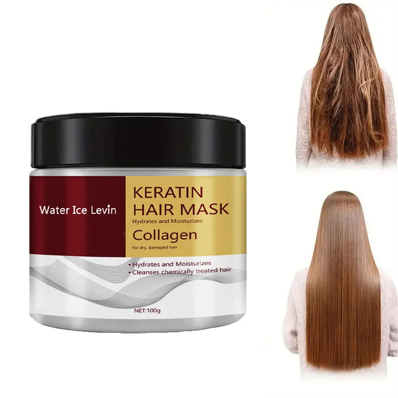 Water Ice Levin Collagen Keratin Hair Mask - 100G
