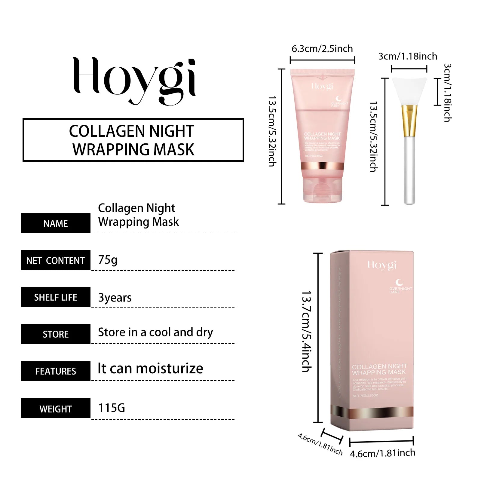 Hoygi Collagen Face Mask – 75g