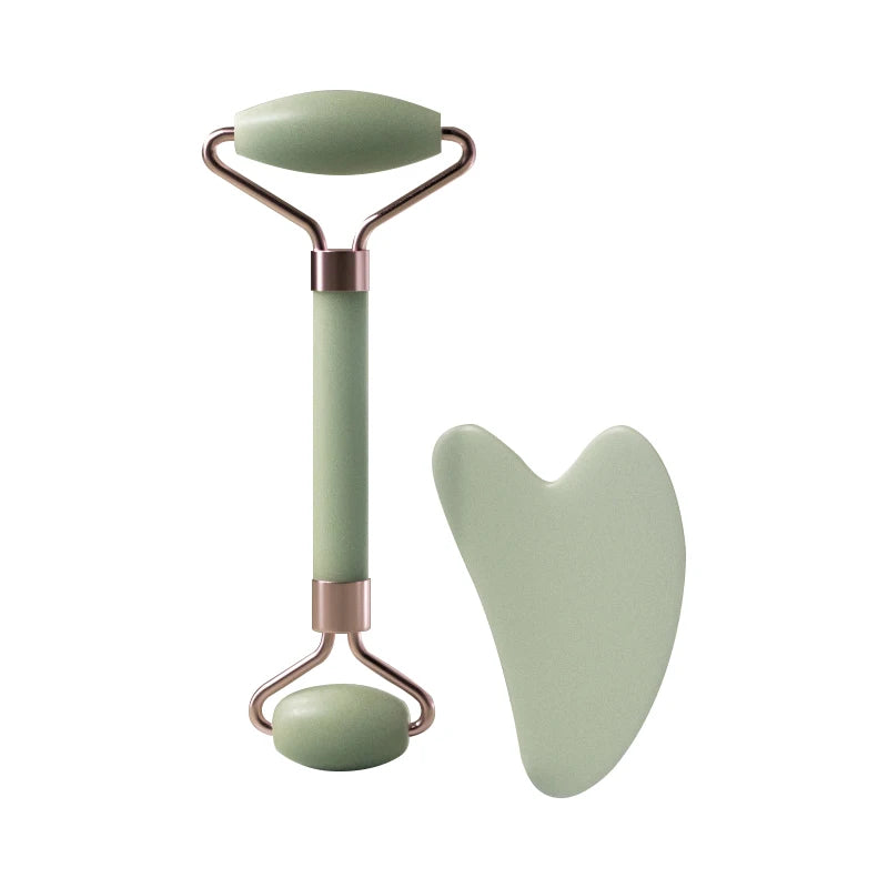 Facial & Neck Roller with Resin Scraping Board