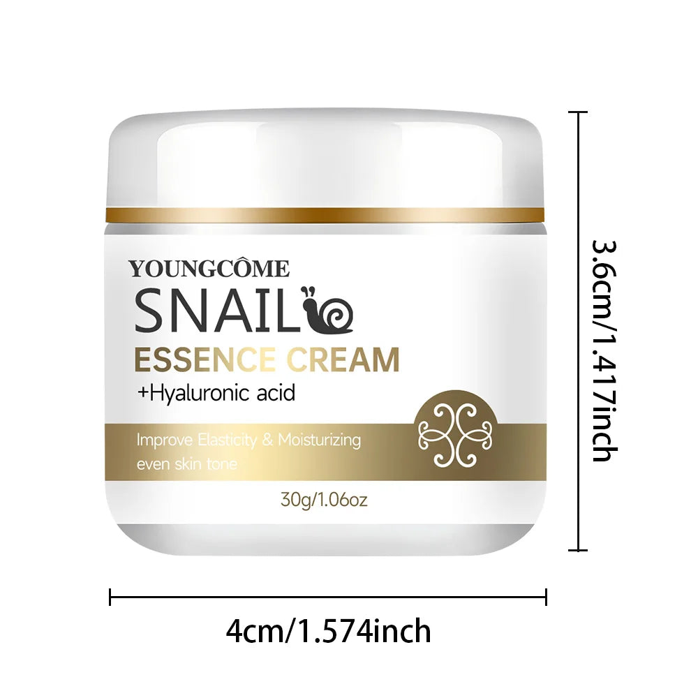 Snail Essence Face Cream with Hyaluronic Acid & Retinol