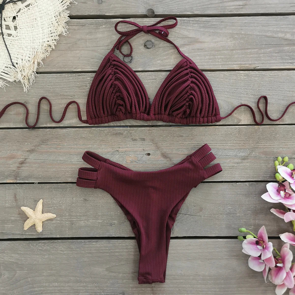 Telaura Brazilian G-String Bikini Set