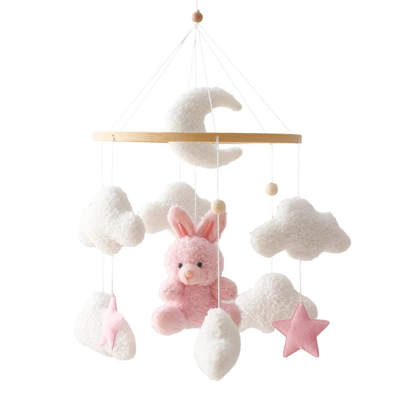 Wooden Baby Cot Mobile