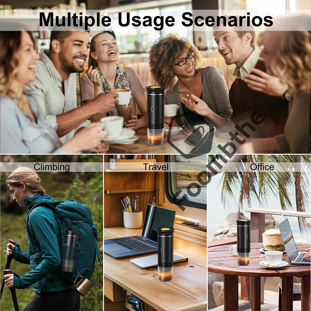 Electric Portable Espresso Coffee Maker
