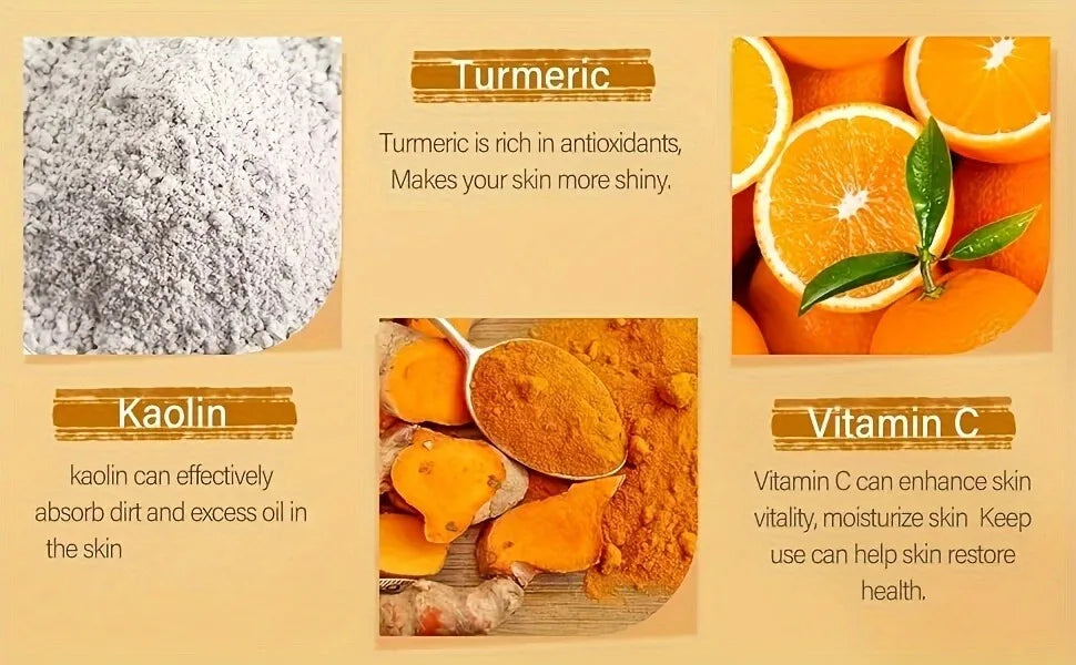 Turmeric Vitamin C Exfoliating Facial Mask