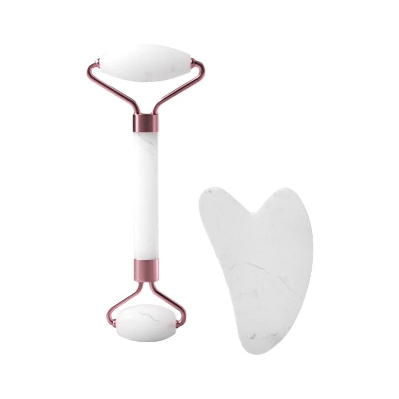 Facial & Neck Roller with Resin Scraping Board