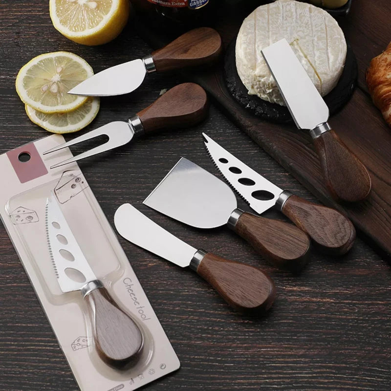 Stainless Steel Cheese Knife Set