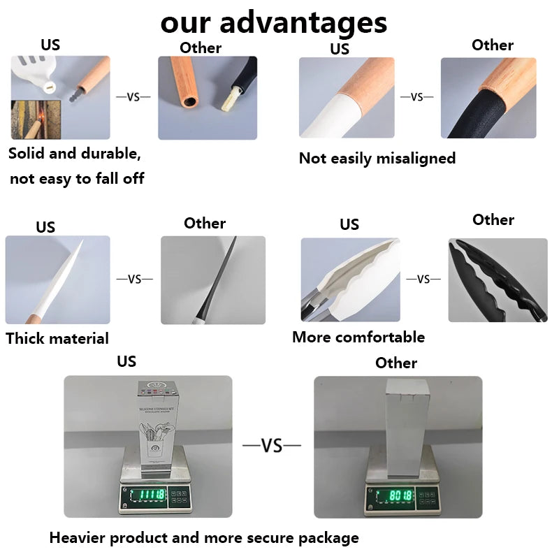 Silicone Kitchen Utensils