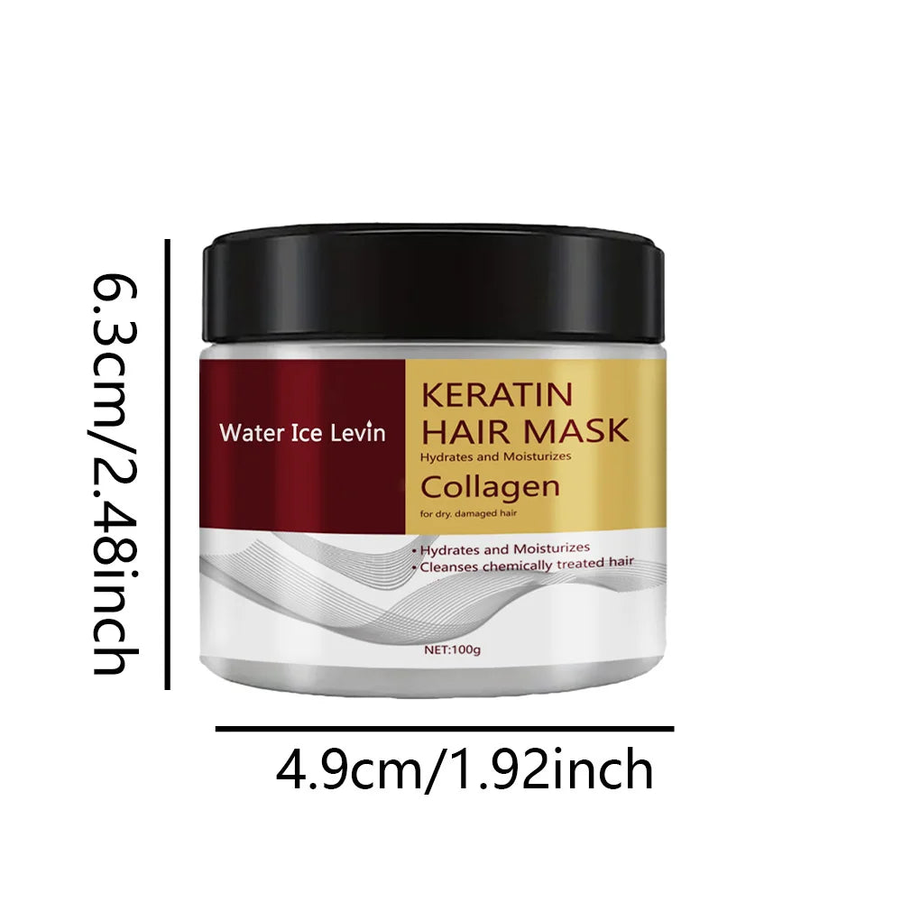 Water Ice Levin Collagen Keratin Hair Mask - 100G