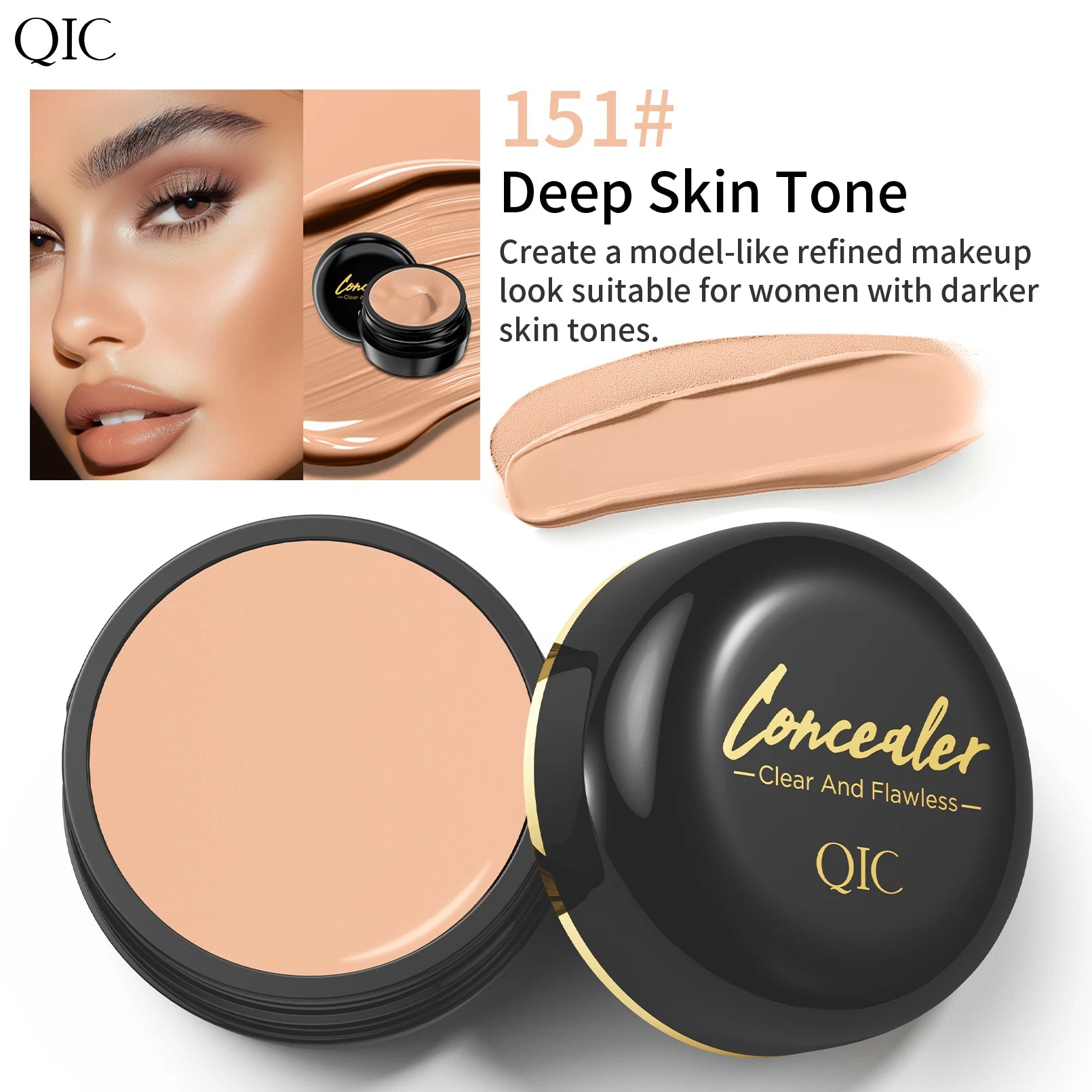 Waterproof Full Coverage Concealer
