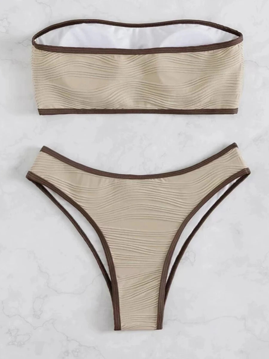 Daisy Bikini Set - Cream