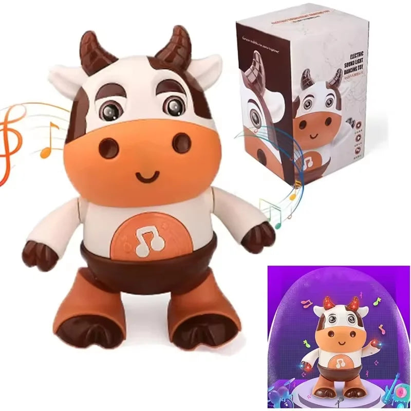 Musical Baby Cow Toy