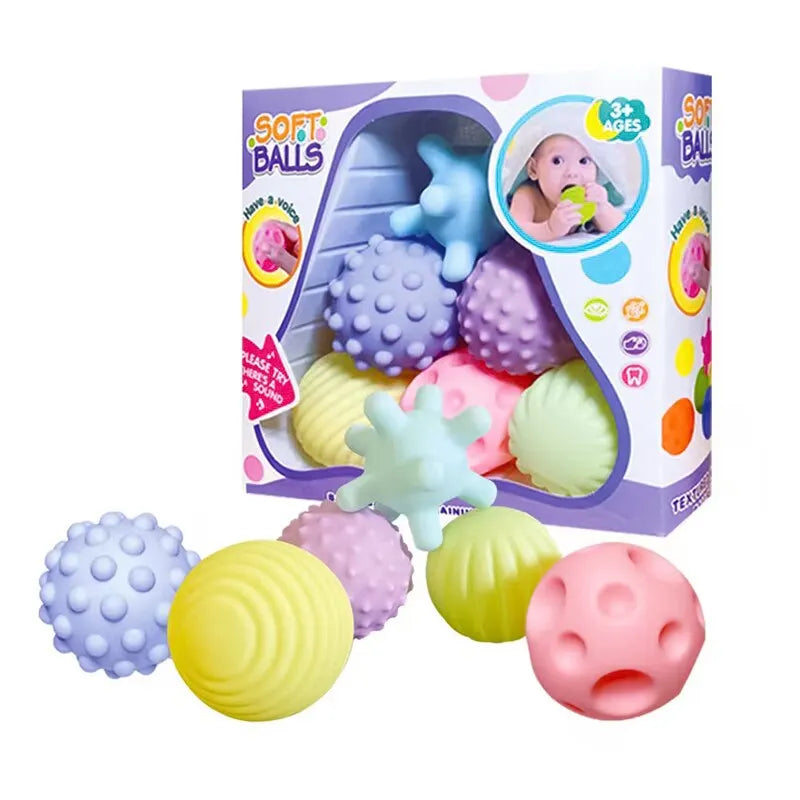 6-Piece Baby Sensory Balls Set