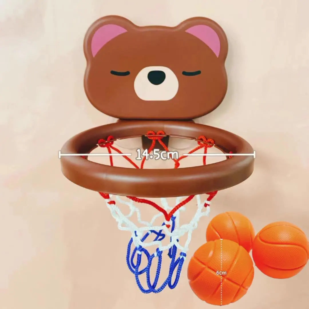 Whale Bath Basketball Hoop Toy