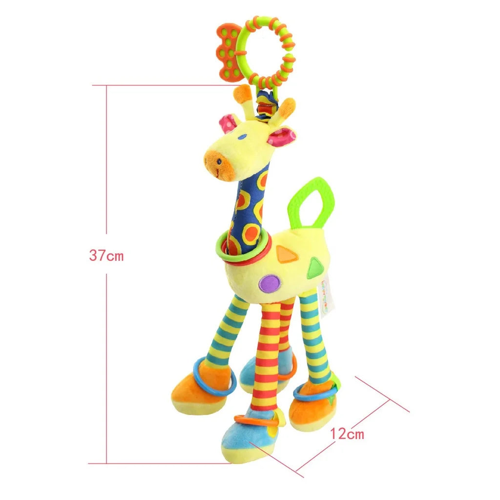 Plush Hanging Animal Rattles