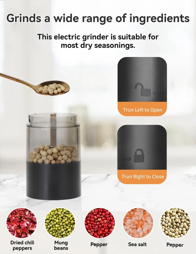 Automatic Electric Salt & Pepper Grinder