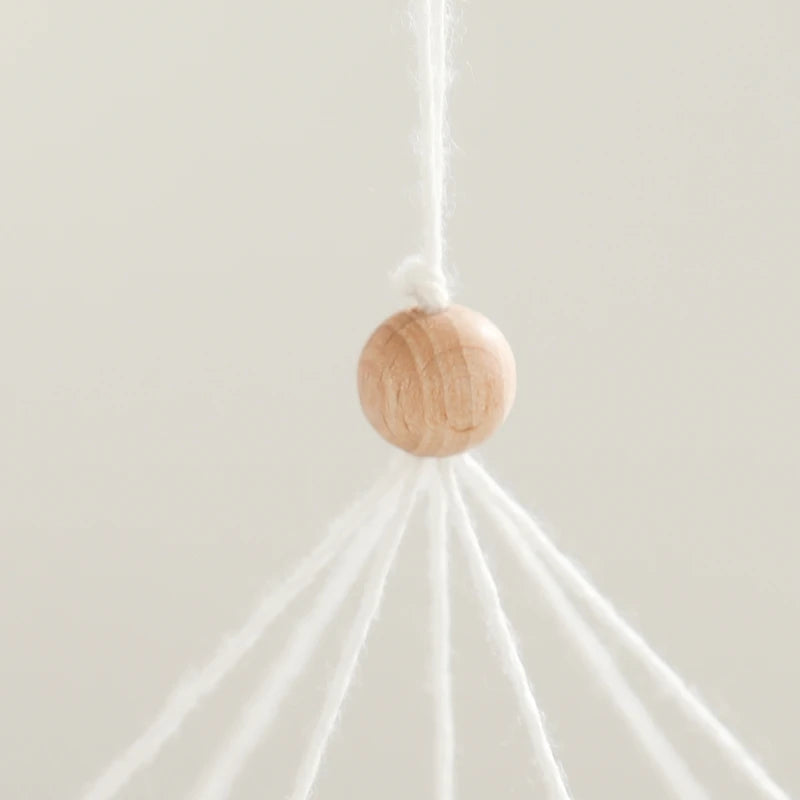 Wooden Baby Cot Mobile