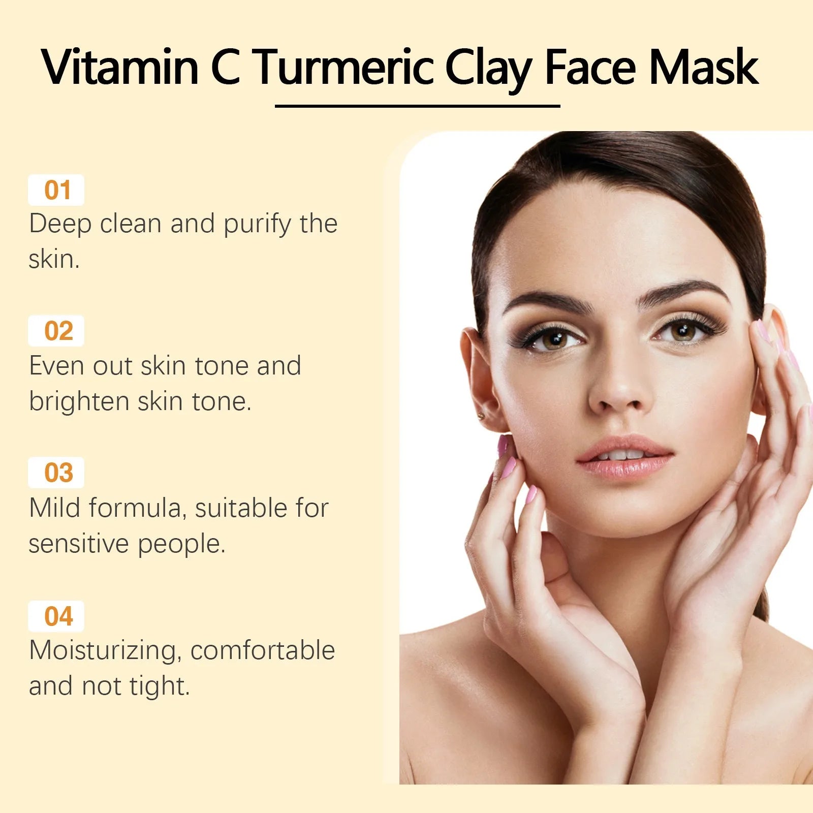 Turmeric Vitamin C Exfoliating Facial Mask