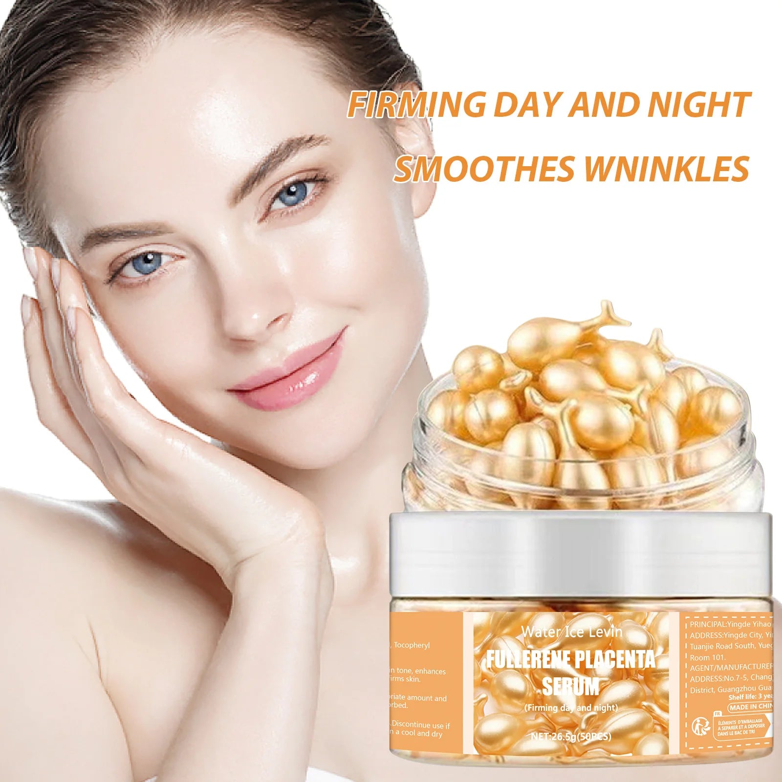 Water Ice Levin Collagen Face Serum Capsules