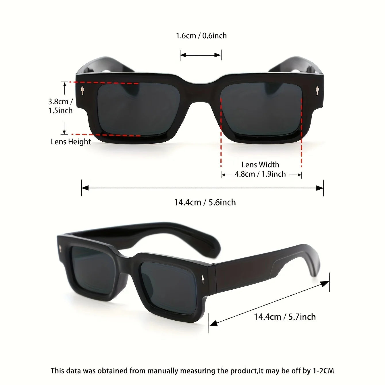 Caya Rectangular Fashion Glasses
