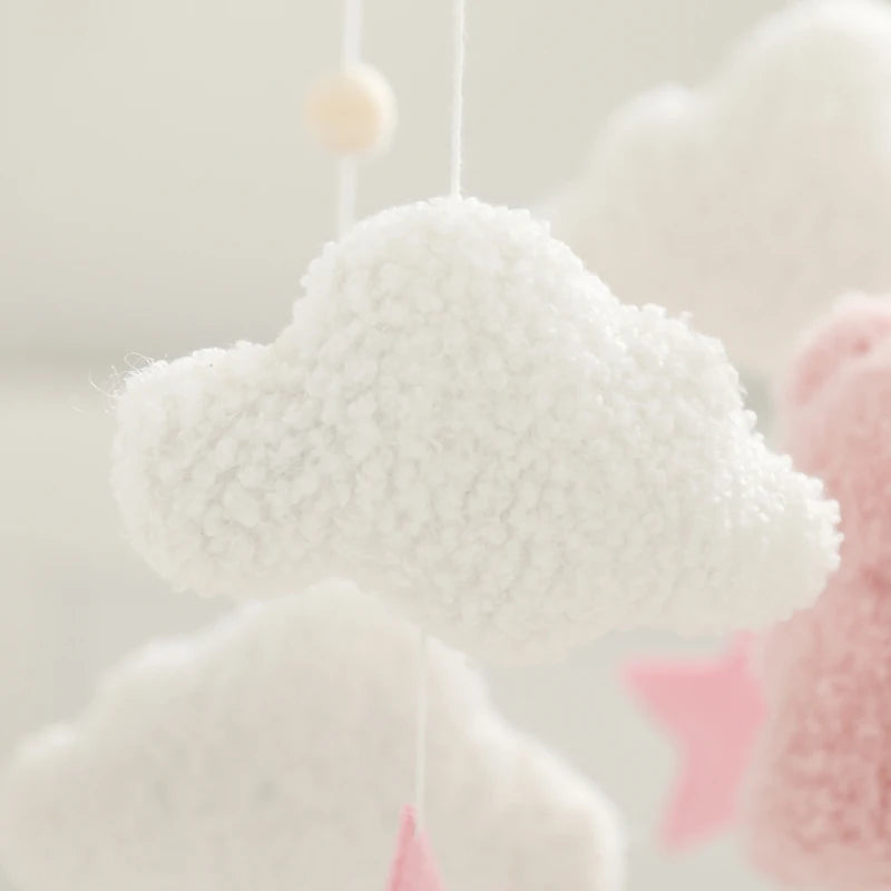 Wooden Baby Cot Mobile