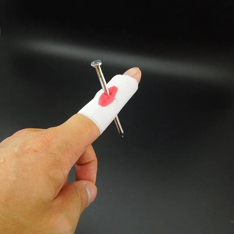 Fake Nail Through Finger – Prank Toy