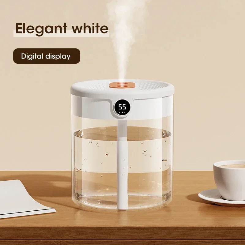 Dual Nozzle Humidifier with Night Light – 2L