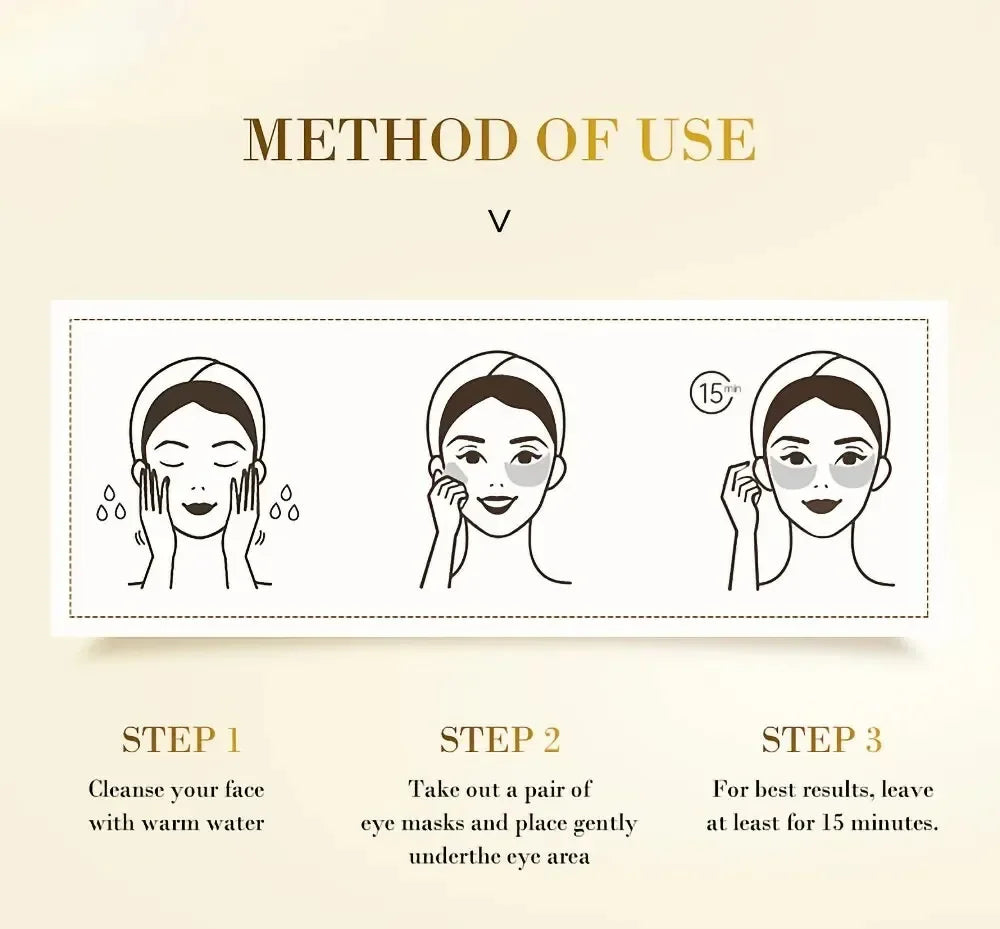 Golden Collagen Eye Mask