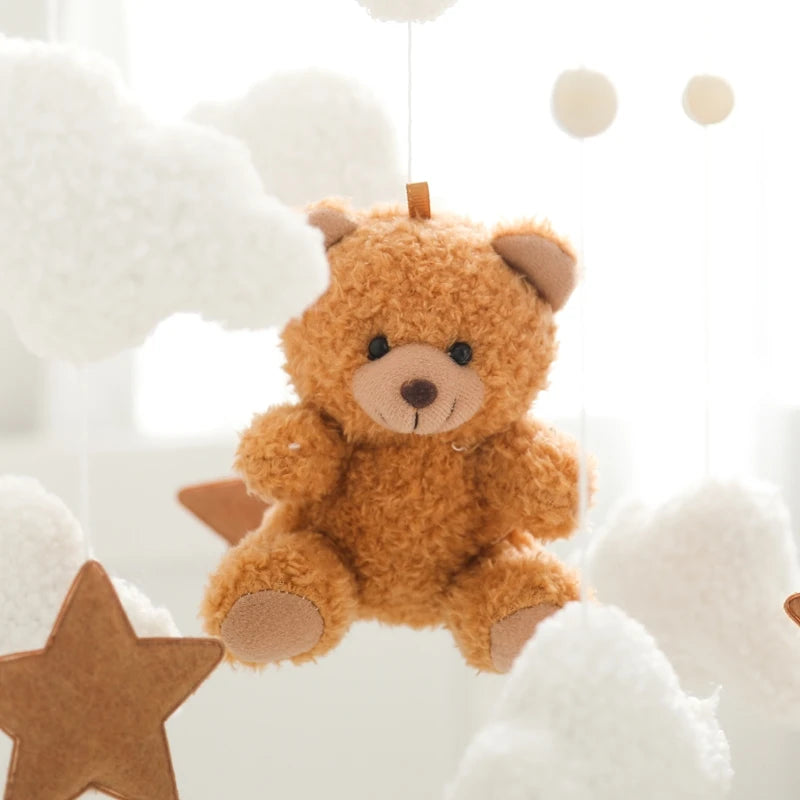 Wooden Baby Cot Mobile