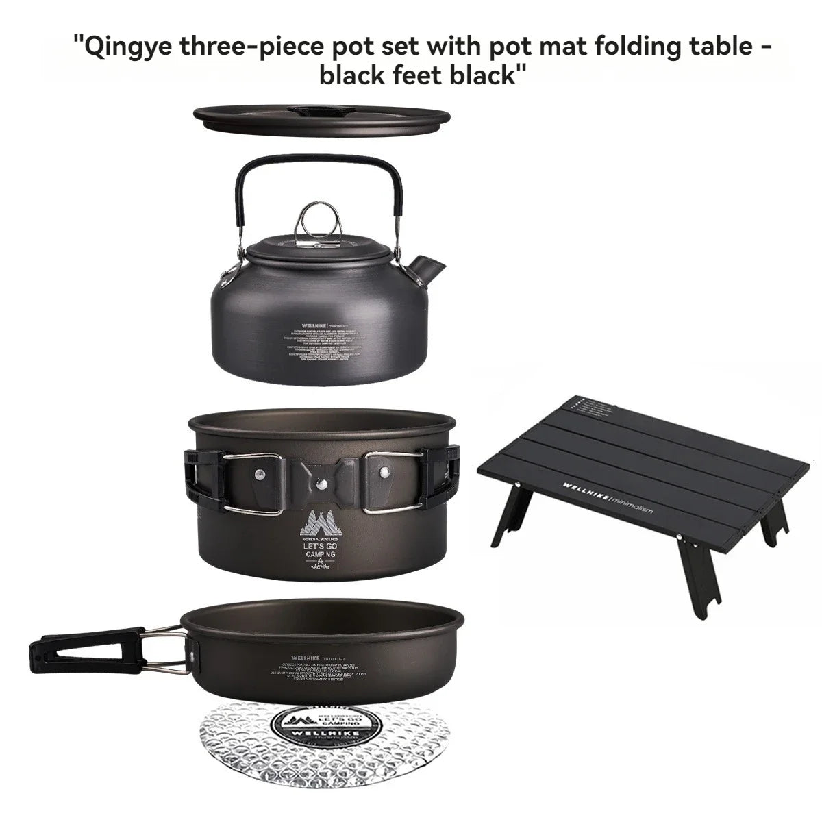 Portable Outdoor Camping Cookware Set