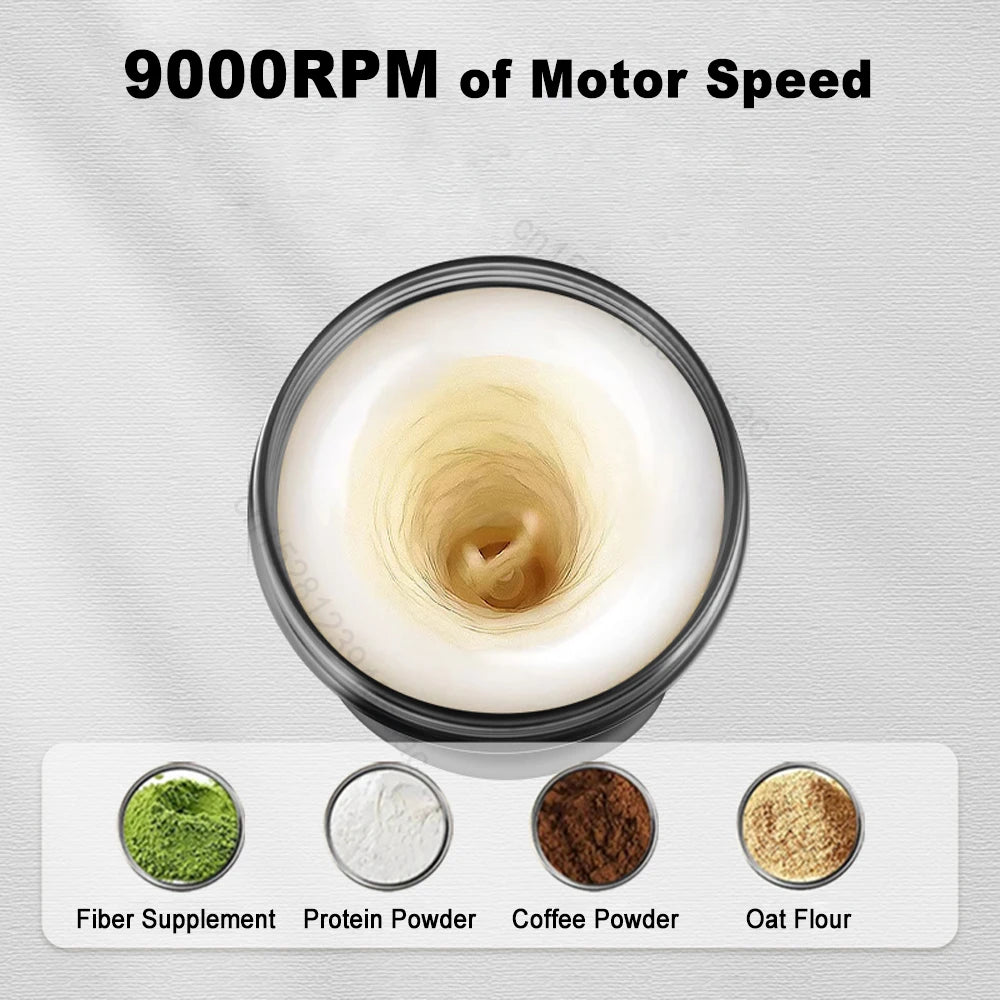 Electric Protein Shaker Bottle